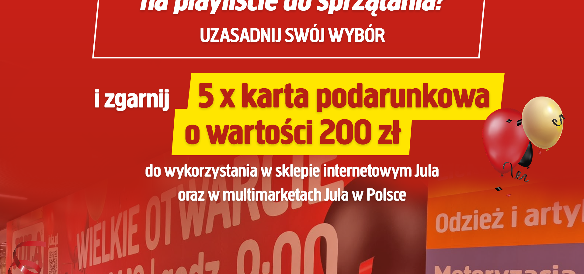 Zgarnij kartę podarunkową!