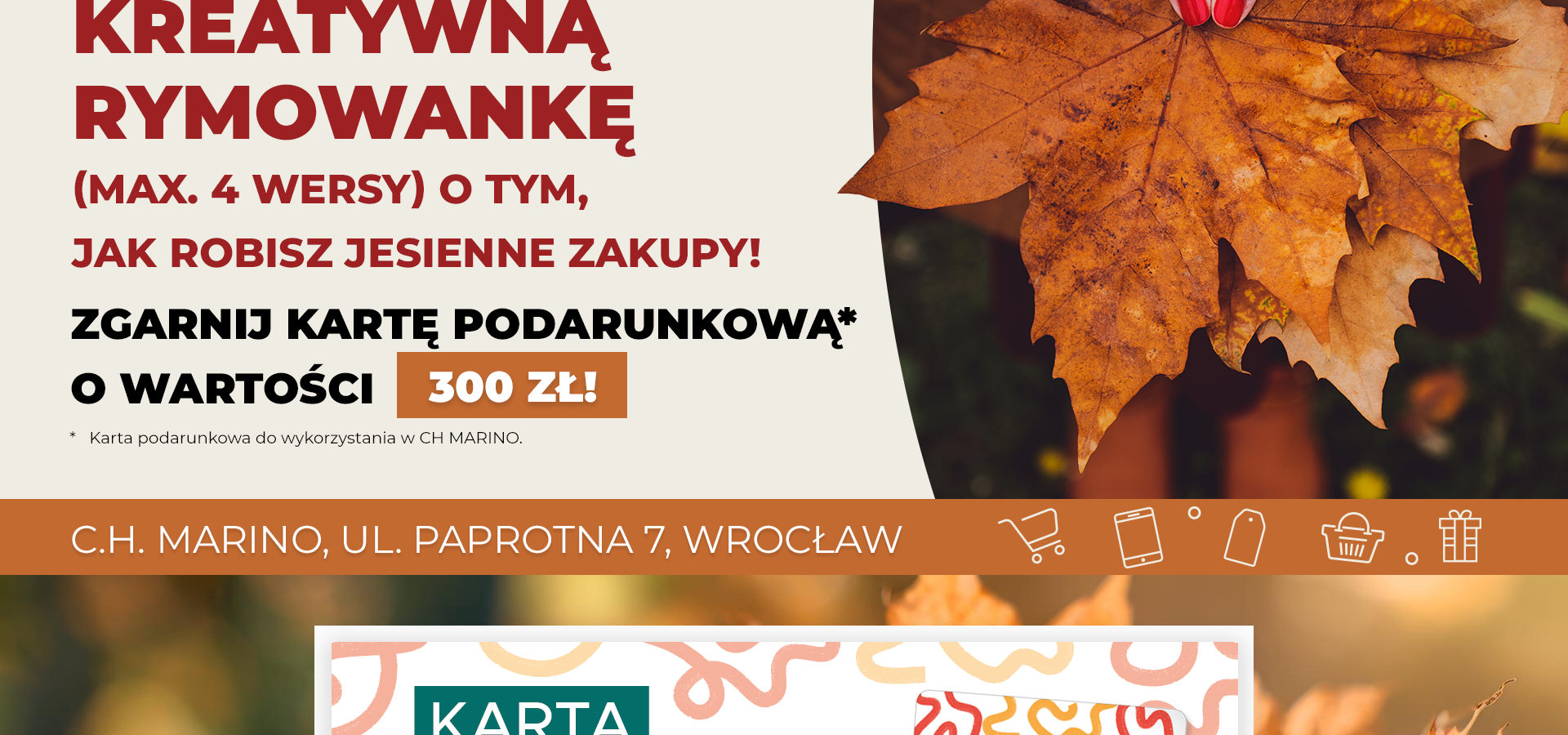 Zgarnij kartę podarunkową!