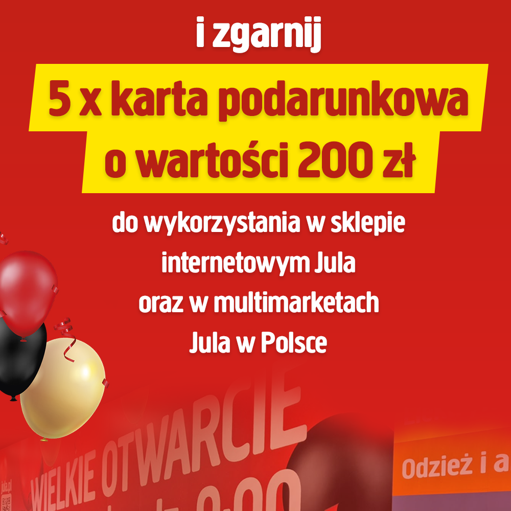 Zgarnij kartę podarunkową!