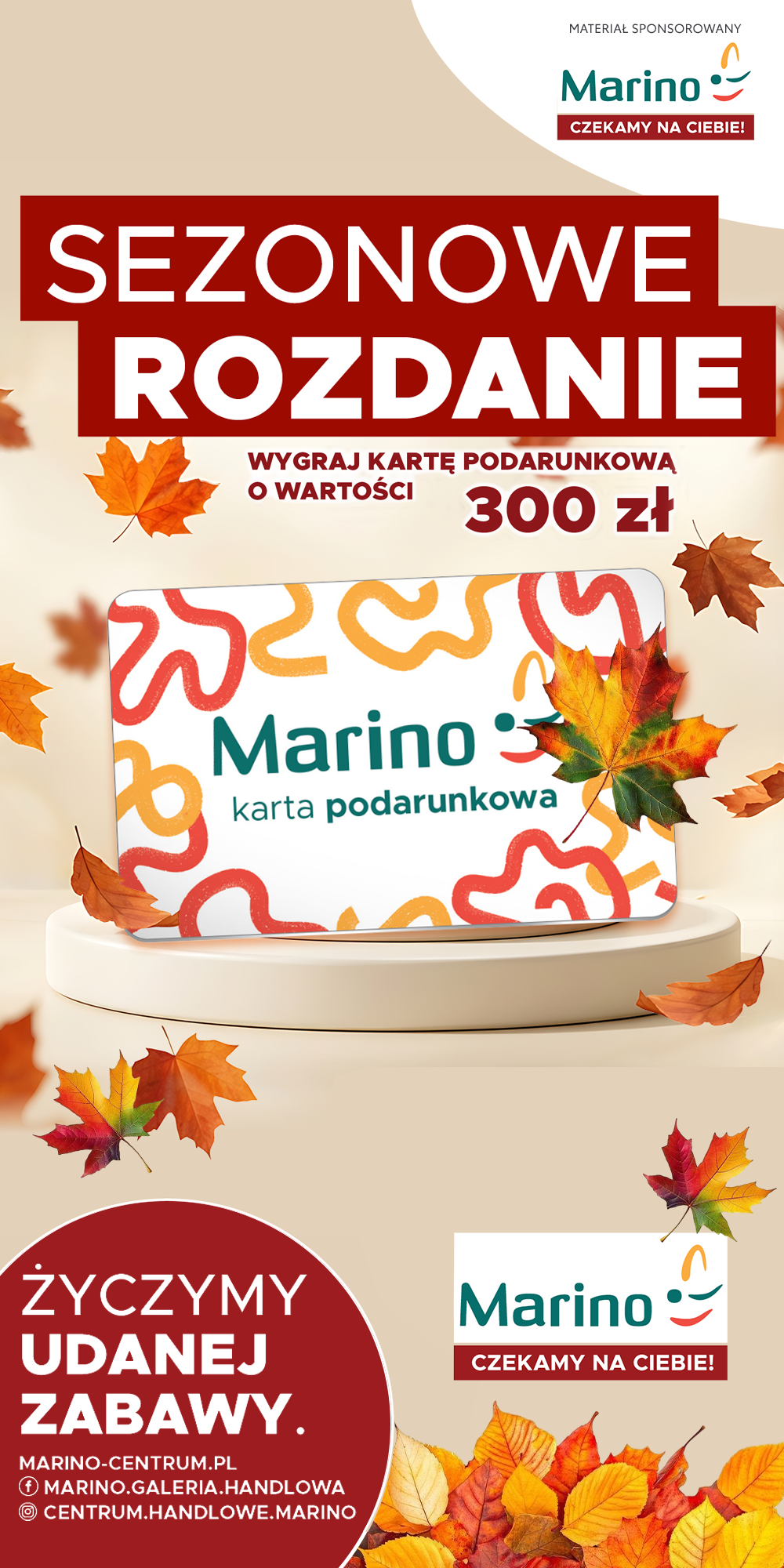 Zgarnij kartę podarunkową!