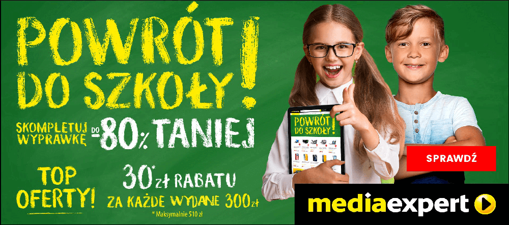 Powrót do szkoly - skompletuj wyprawke