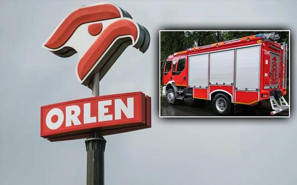 Powódź w Polsce. Strażacy tankują za darmo na Orlenie