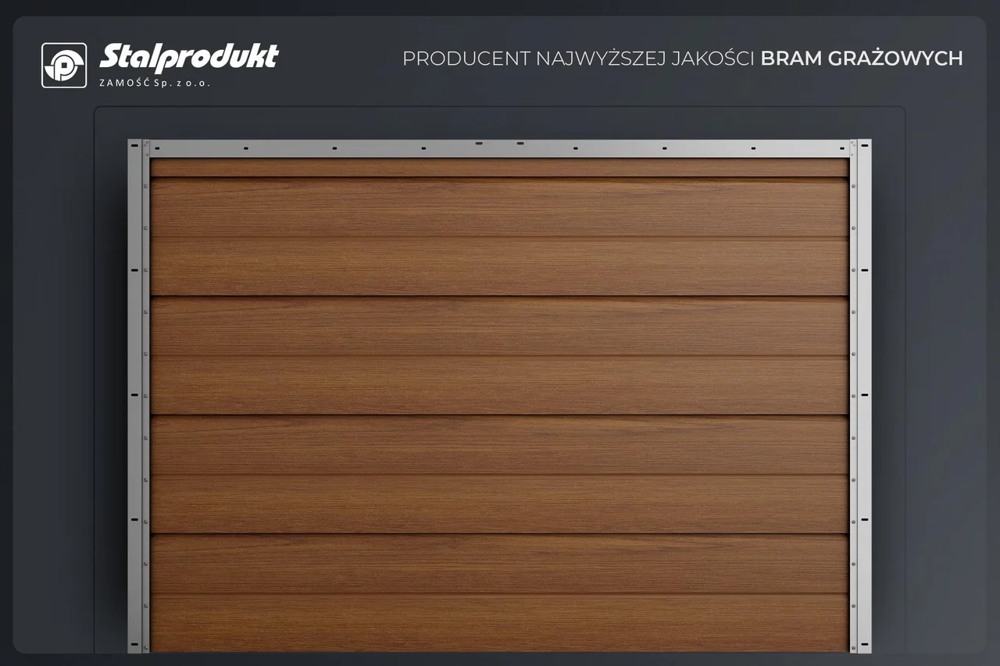 Bramy garażowe segmentowe Stalprodukt-Zamość: Nowoczesność, jakość i bezpieczeństwo
