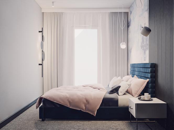 Miejski minimalizm – sypialnia w wersji drugiej