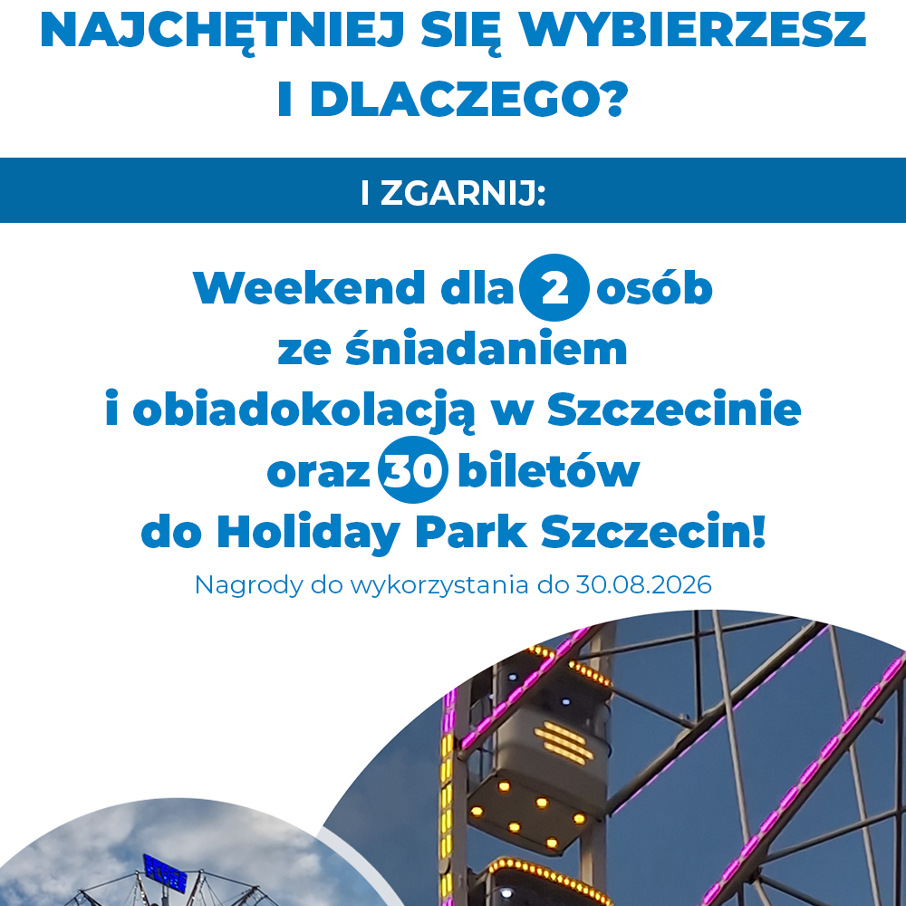 Zaszalej w Holiday Park w Szczecinie!