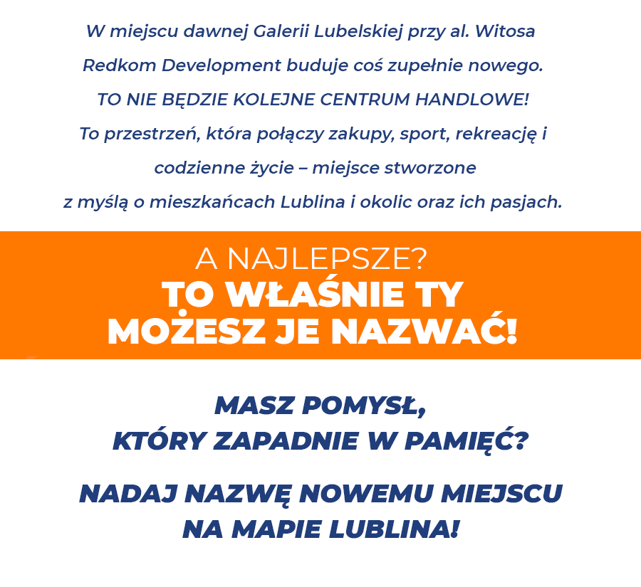 Wymyśl nazwę i wygraj!