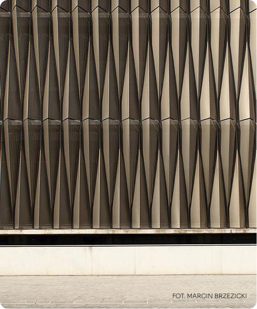 Fasady z paneli perforowanych