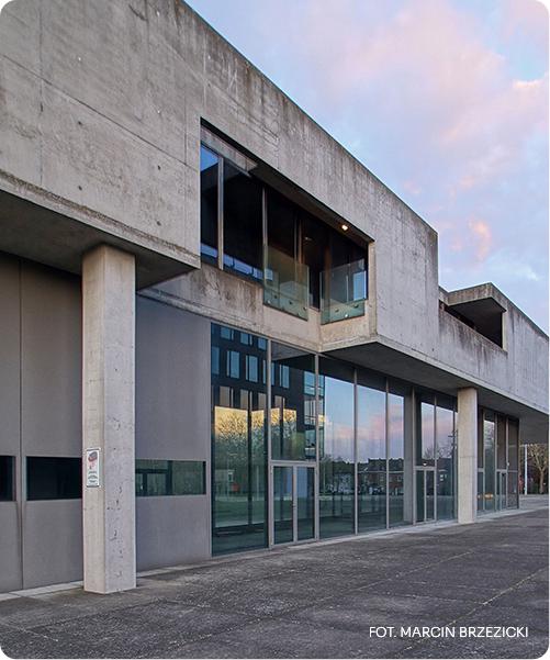 Beton architektoniczny, ceramika