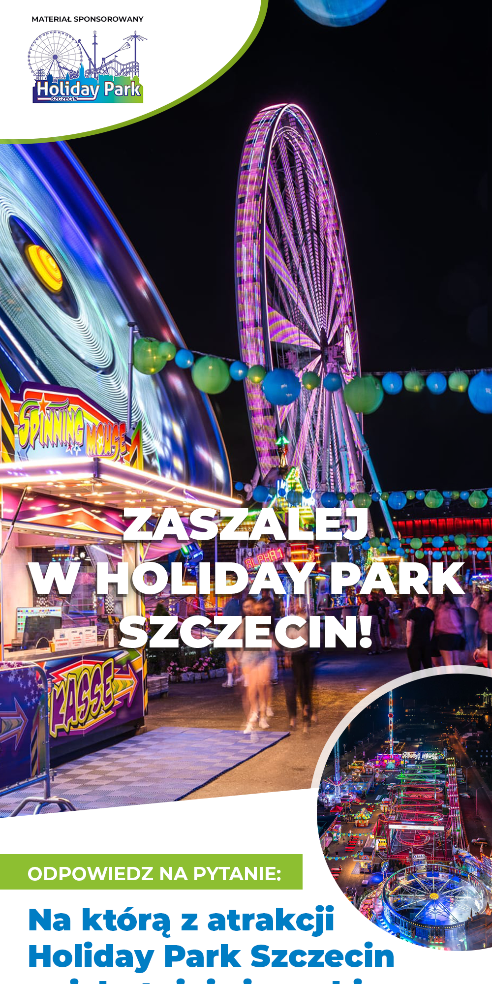 Zaszalej w Holiday Park Szczecin!