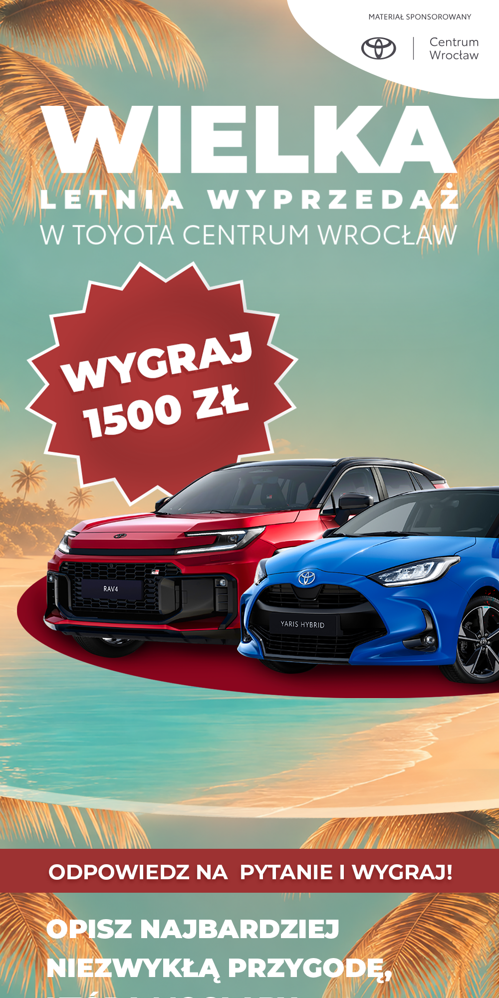 Letnia Wyprzedaż w Toyota Centrum Wrocław!