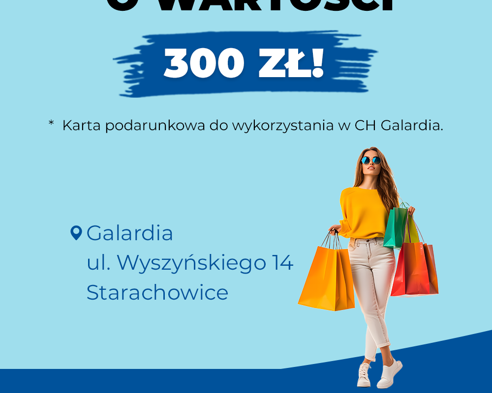 Weź udział w naszym konkursie i zgarnij kartę podarunkową!