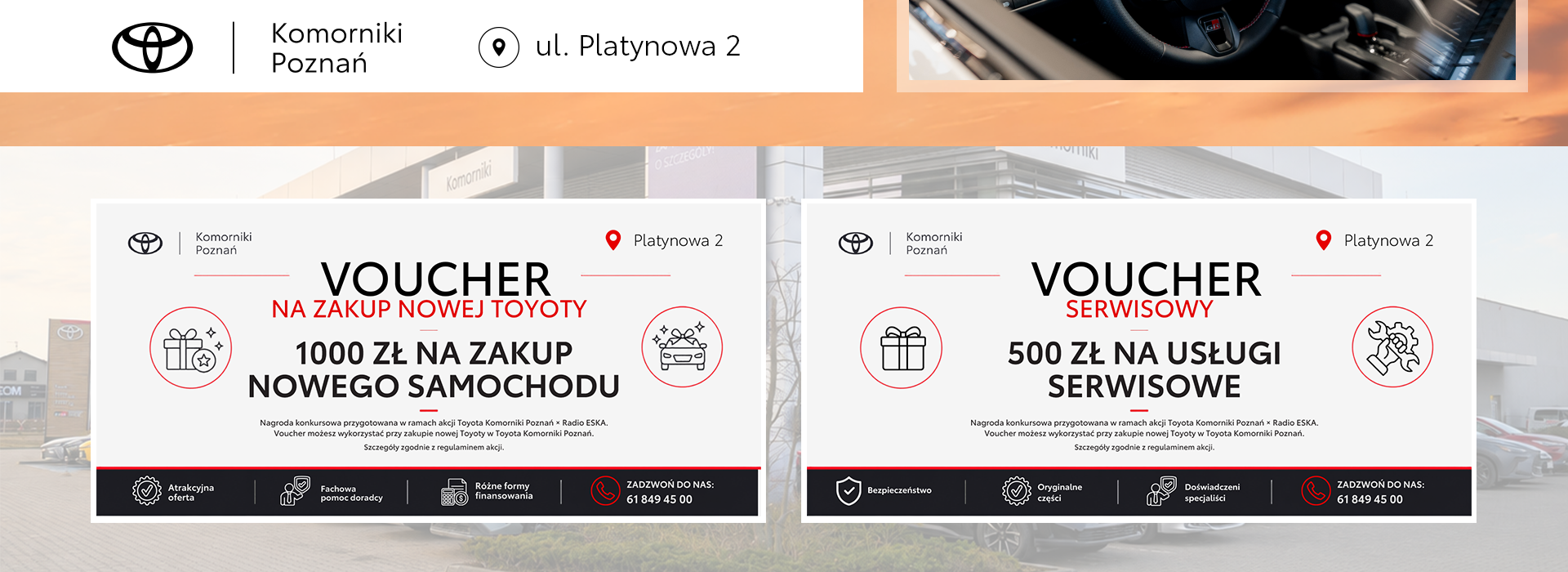 Letnia Wyprzedaż w Toyota Komorniki Poznań!