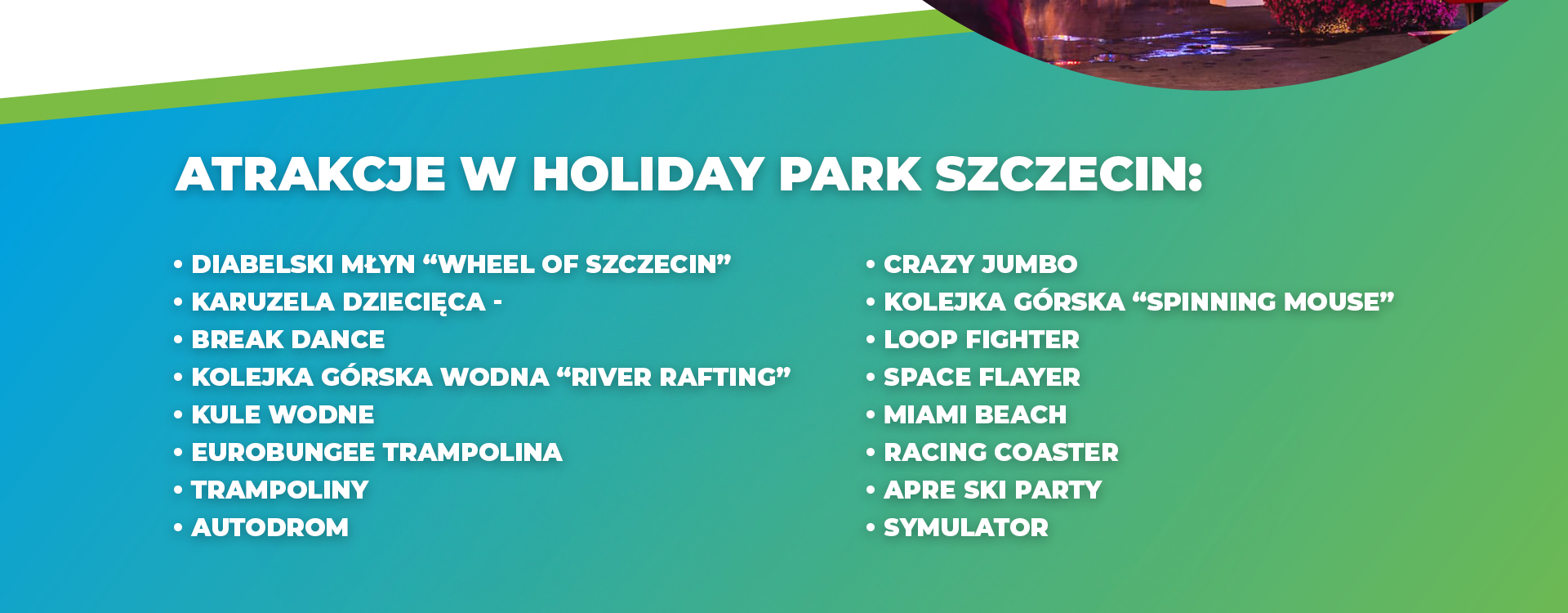 Zaszalej w Holiday Park Szczecin!