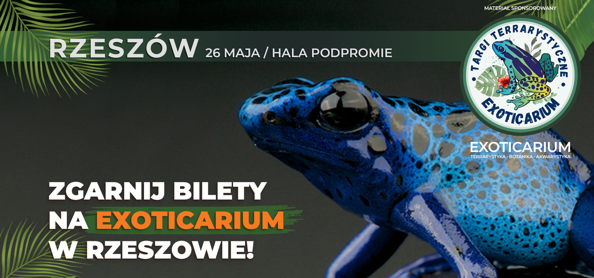 Zgarnij bilety na Exoticarium w Rzeszowie!