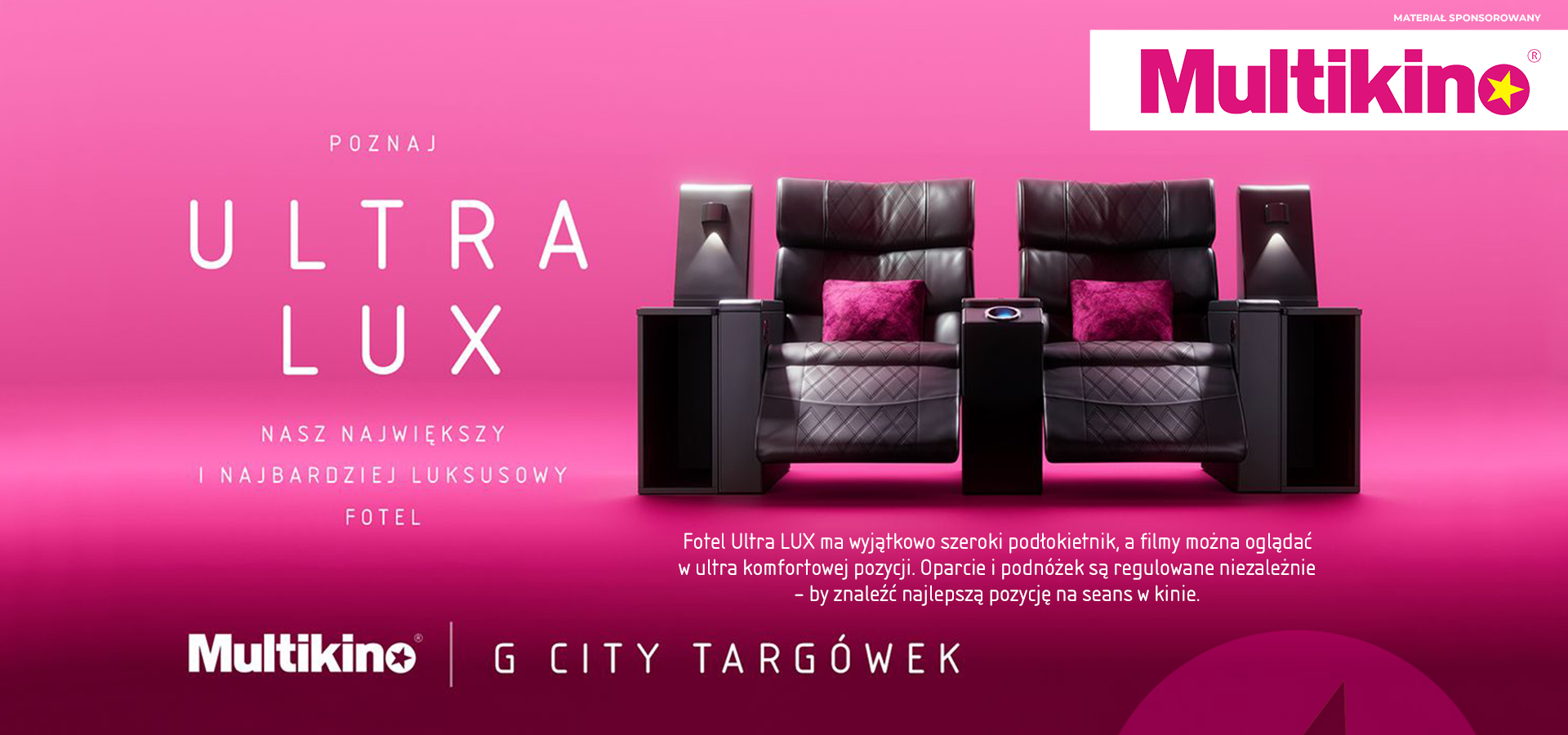Wygraj bilet do Multikina G City Targówek!