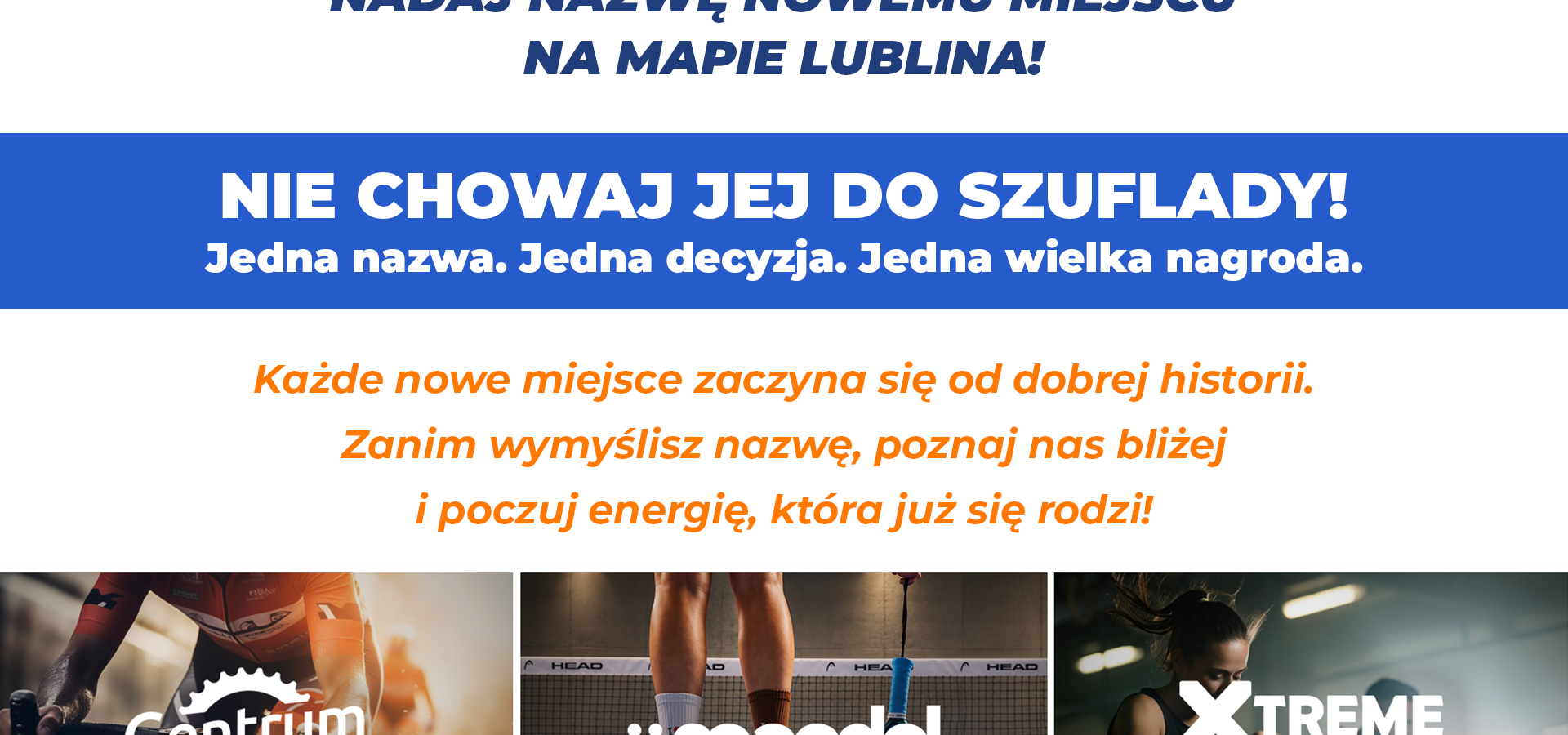 Wymyśl nazwę i wygraj!