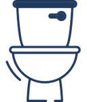 Spłukiwanie toalety