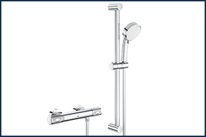 Grohtherm 1000 Performance - bateria termostatyczna z zestawem prysznicowym zdjęcie